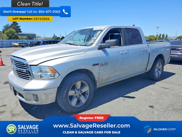 Used 2017 RAM 1500 Big Horn AWD/4WD image 1