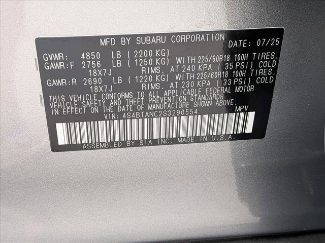 Used 2025 Subaru Outback Limited AWD/4WD image 24