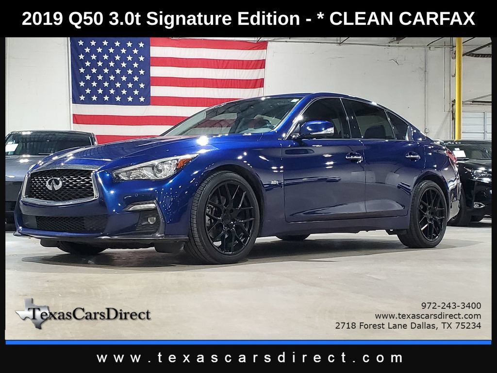 Used 2019 INFINITI Q50 Signature Edition AWD/4WD image 1