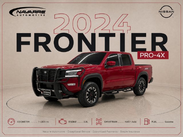 Used 2024 Nissan Frontier PRO-4X w/ Technology Package