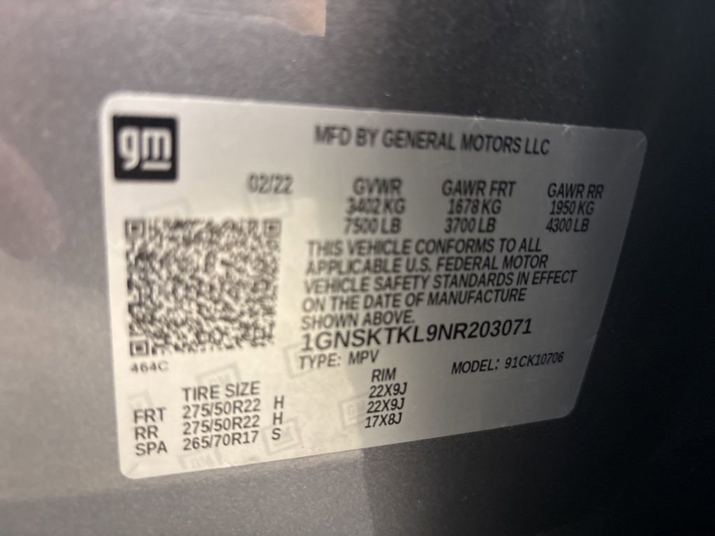 Used 2022 Chevrolet Tahoe High Country AWD/4WD image 31