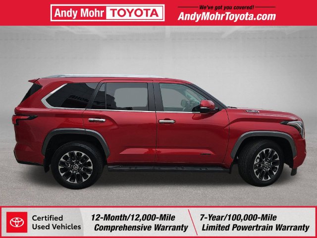 Certified 2024 Toyota Sequoia Limited w/ Tow Technology Package AWD/4WD image 8