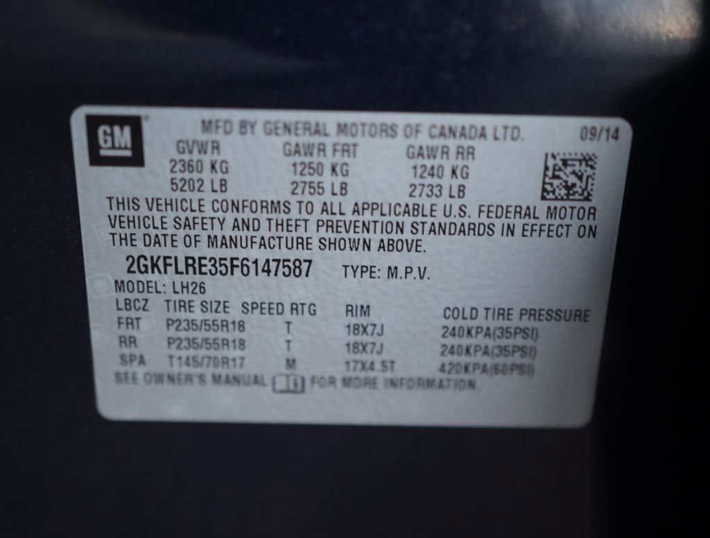 Used 2015 GMC Terrain SLE FWD image 35