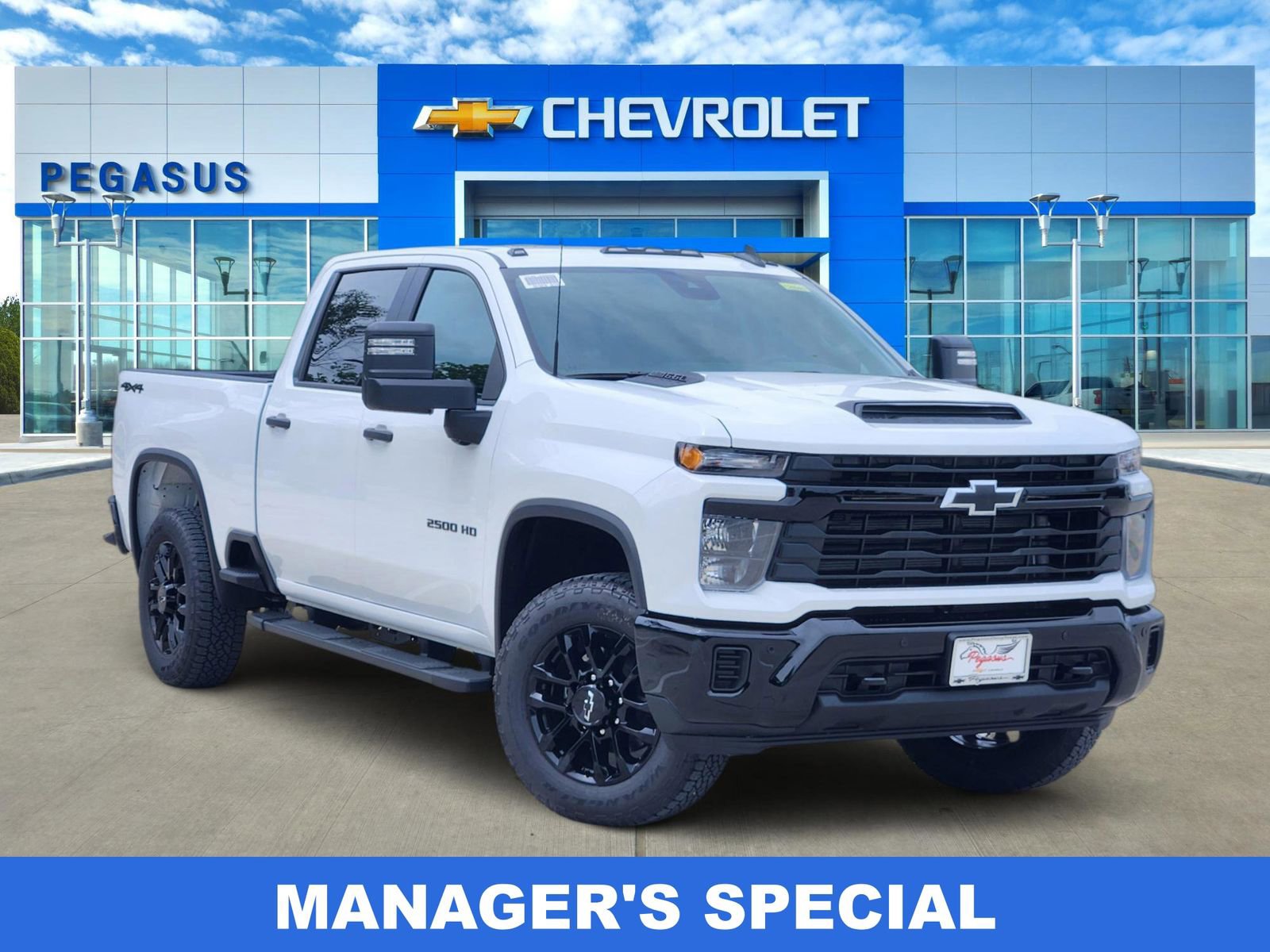 New 2026 Chevrolet Silverado 2500 Custom w/ Custom Value Package AWD/4WD image 1