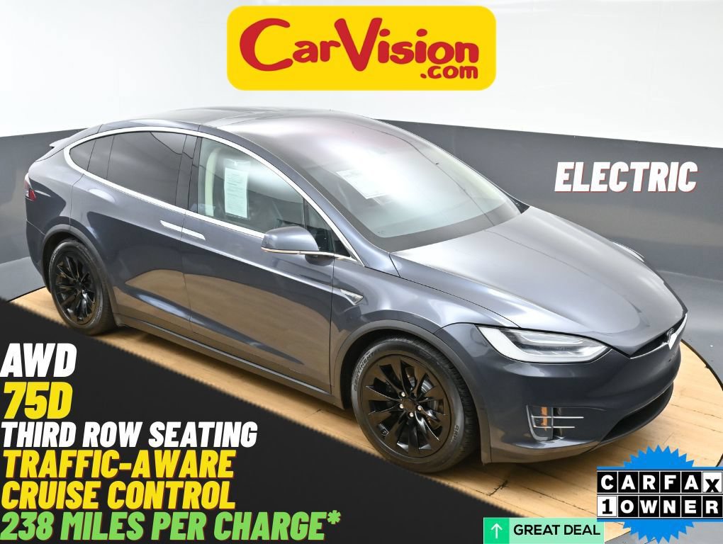 Used 2016 Tesla Model X 75D AWD/4WD image 1