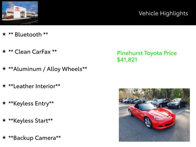 Used 2013 Chevrolet Corvette Grand Sport w/ 2LT Preferred Equipment Group image 7