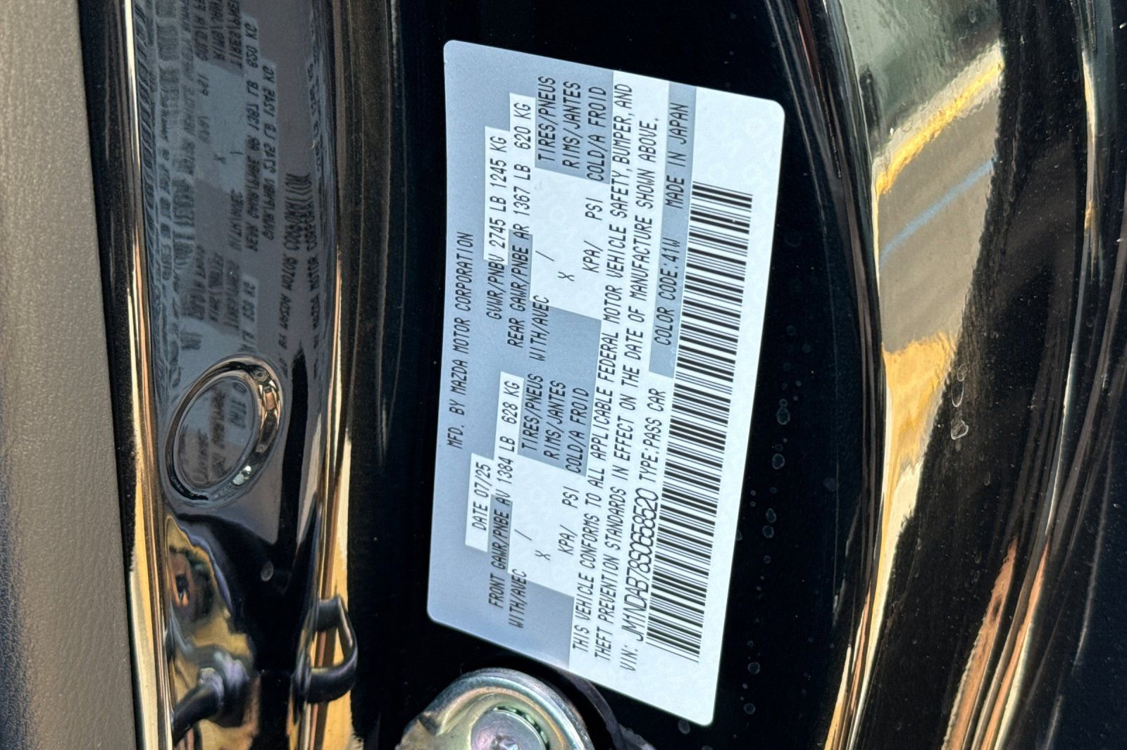 Used 2025 MAZDA MX-5 Miata Sport w/ Appearance Package image 50