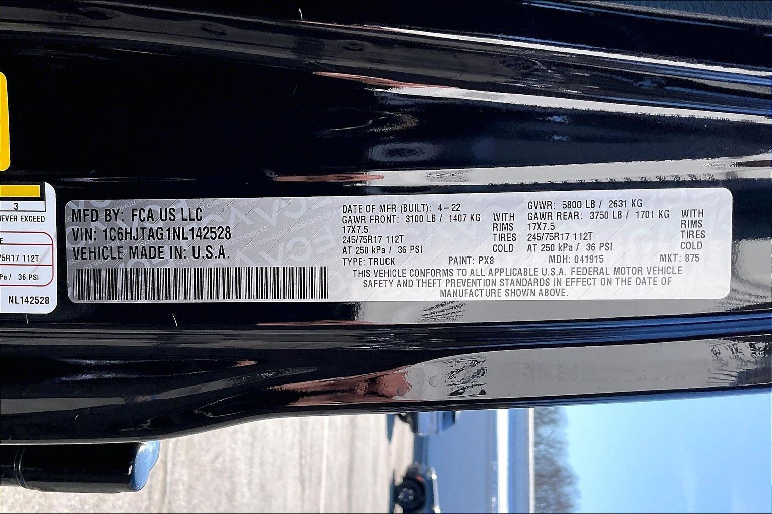 Certified 2022 Jeep Gladiator Sport image 29