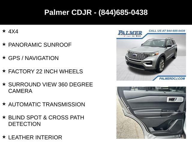 Used 2020 Ford Explorer Platinum w/ Premium Technology Package image 6