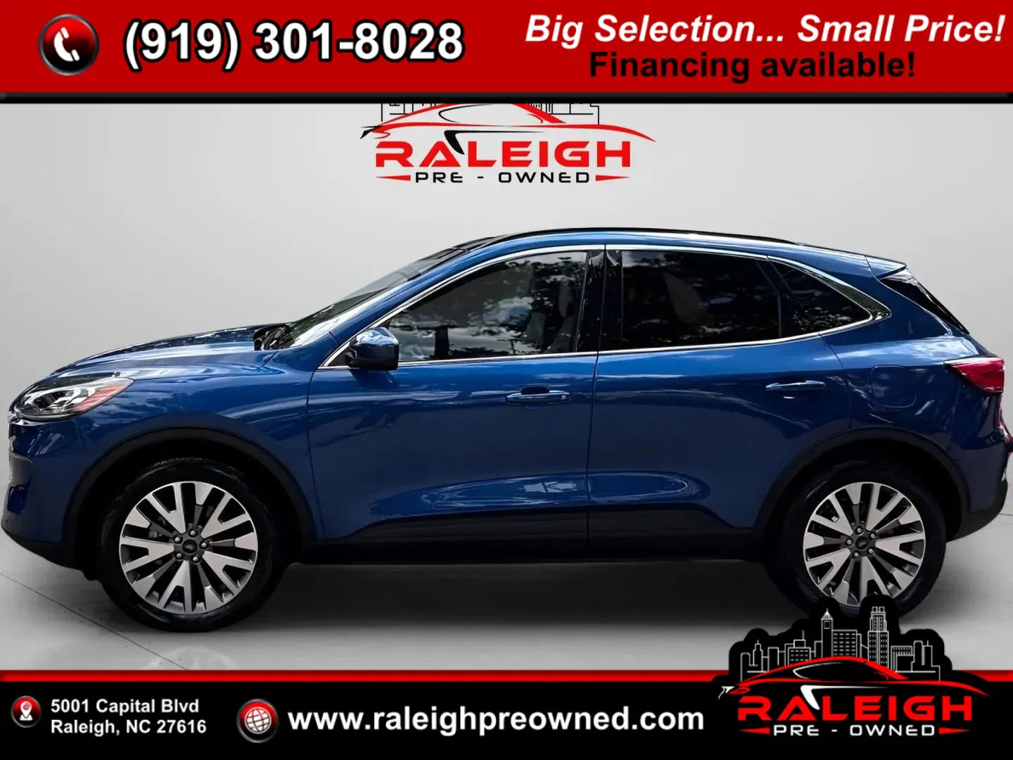 Used 2022 Ford Escape Titanium w/ Class II Trailer Tow Package