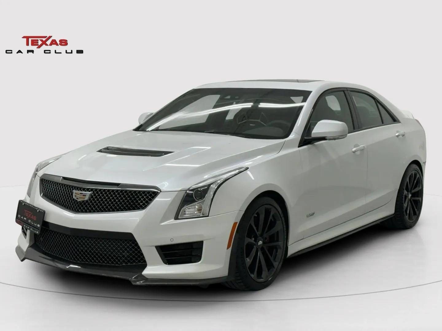 Used 2017 Cadillac ATS V w/ Carbon Black Package RWD image 3
