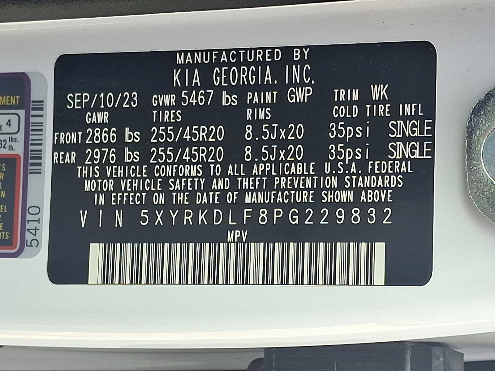 Used 2023 Kia Sorento SX Prestige AWD/4WD image 30