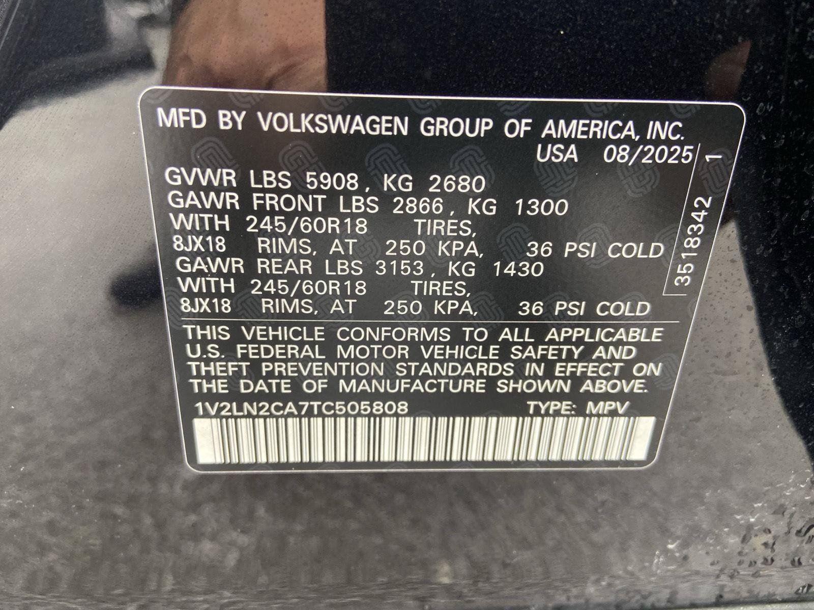 Used 2026 Volkswagen Atlas SE AWD/4WD image 38
