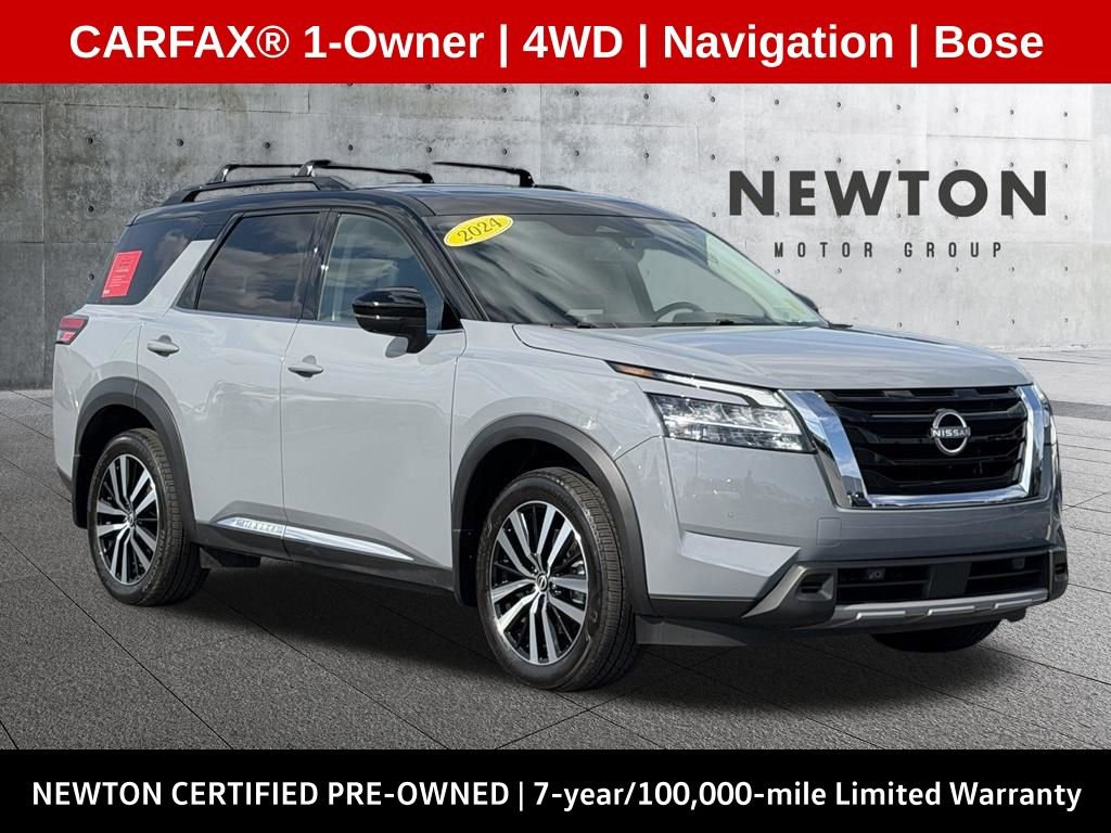 Used 2024 Nissan Pathfinder Platinum w/ Cargo Package AWD/4WD image 1