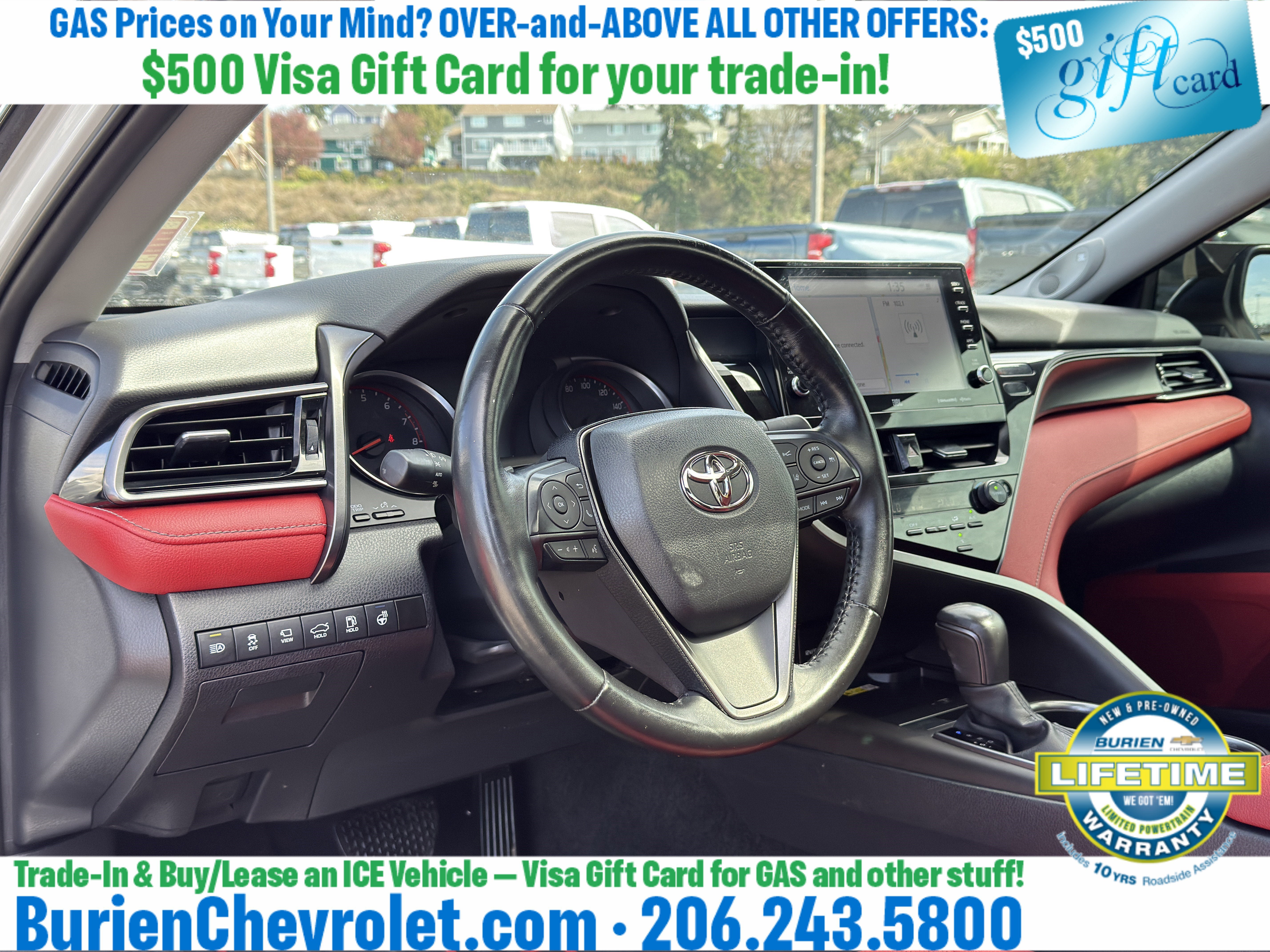 Used 2023 Toyota Camry XSE w/ Navigation Package FWD image 9