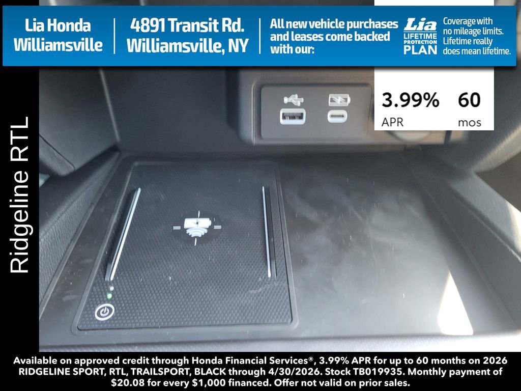 New 2026 Honda Ridgeline RTL image 25