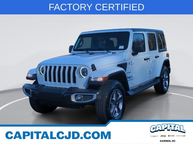Certified 2021 Jeep Wrangler Unlimited Sahara