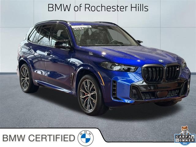 Certified 2024 BMW X5 M60i w/ Climate Comfort Package