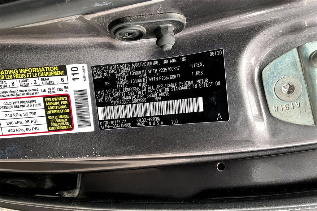 Used 2020 Toyota Sienna LE image 36