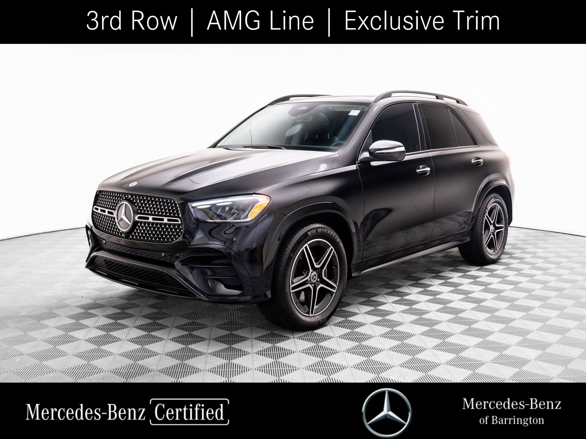 Certified 2024 Mercedes-Benz GLE 450 4MATIC w/ AMG Line Exterior