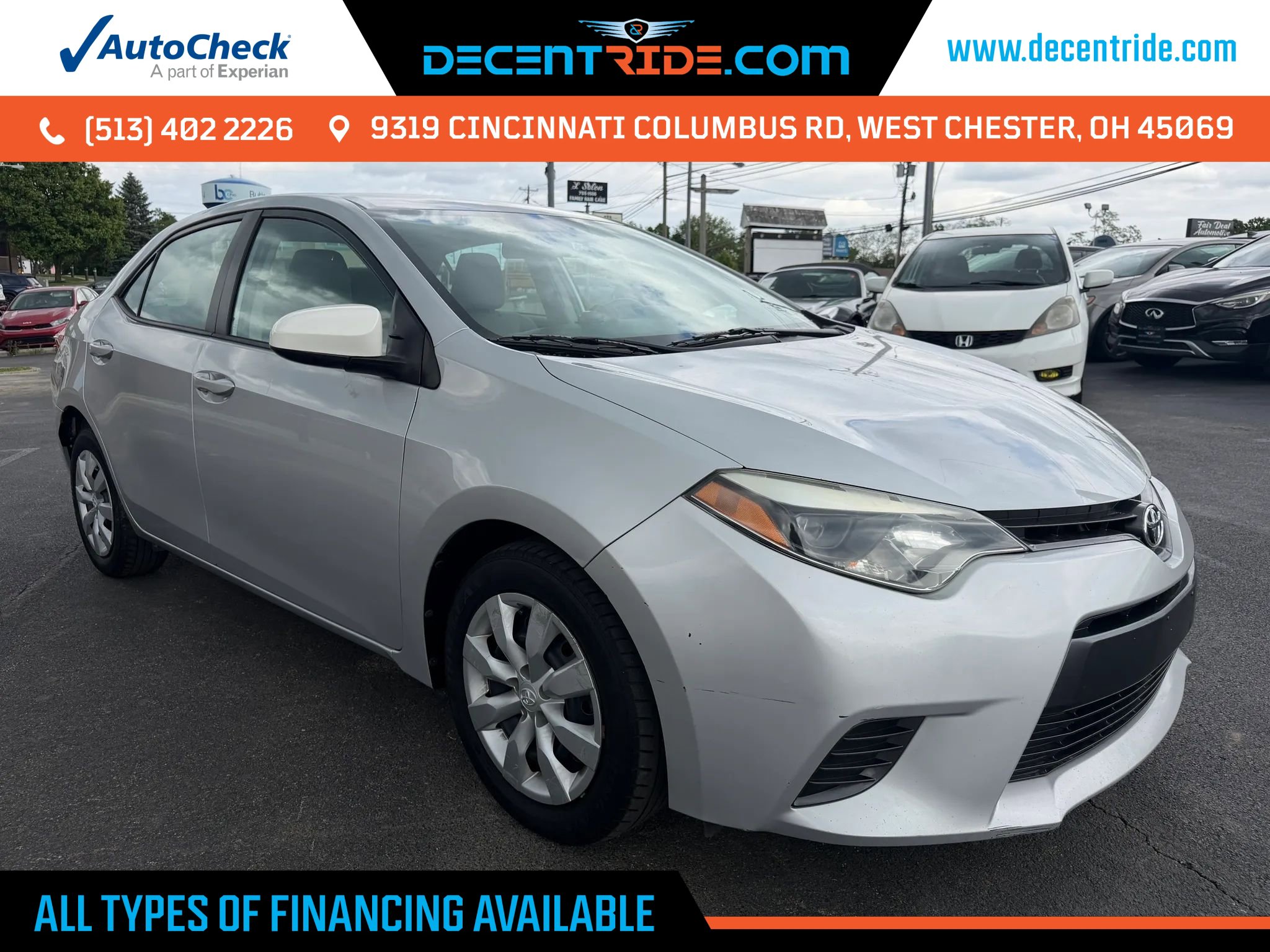 Used 2015 Toyota Corolla LE FWD image 1