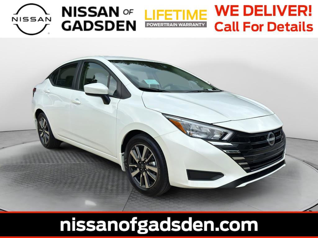 New 2025 Nissan Versa SV w/ Trunk Package image 1