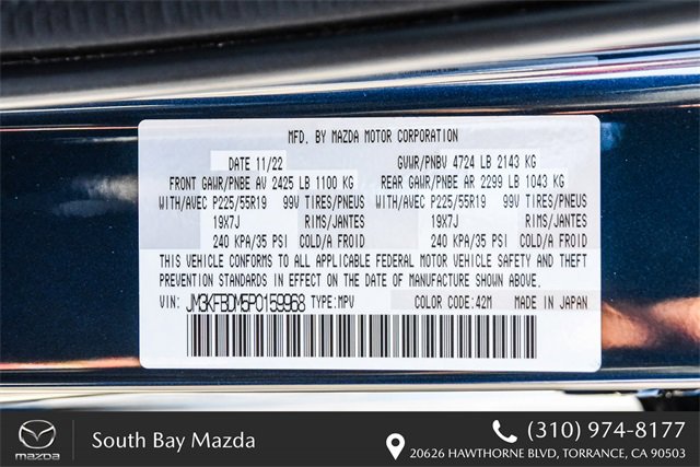 Certified 2023 MAZDA CX-5 AWD 2.5 S w/ Premium Package image 28