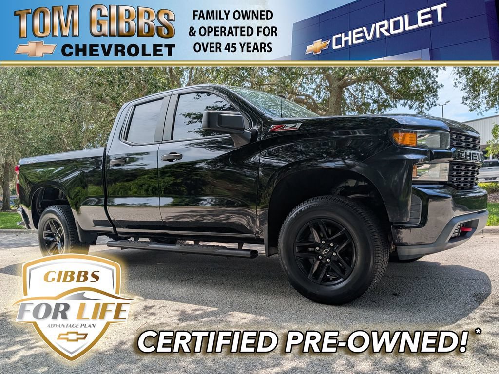 Used 2019 Chevrolet Silverado 1500 Custom Trail Boss w/ Custom Convenience Package AWD/4WD image 1