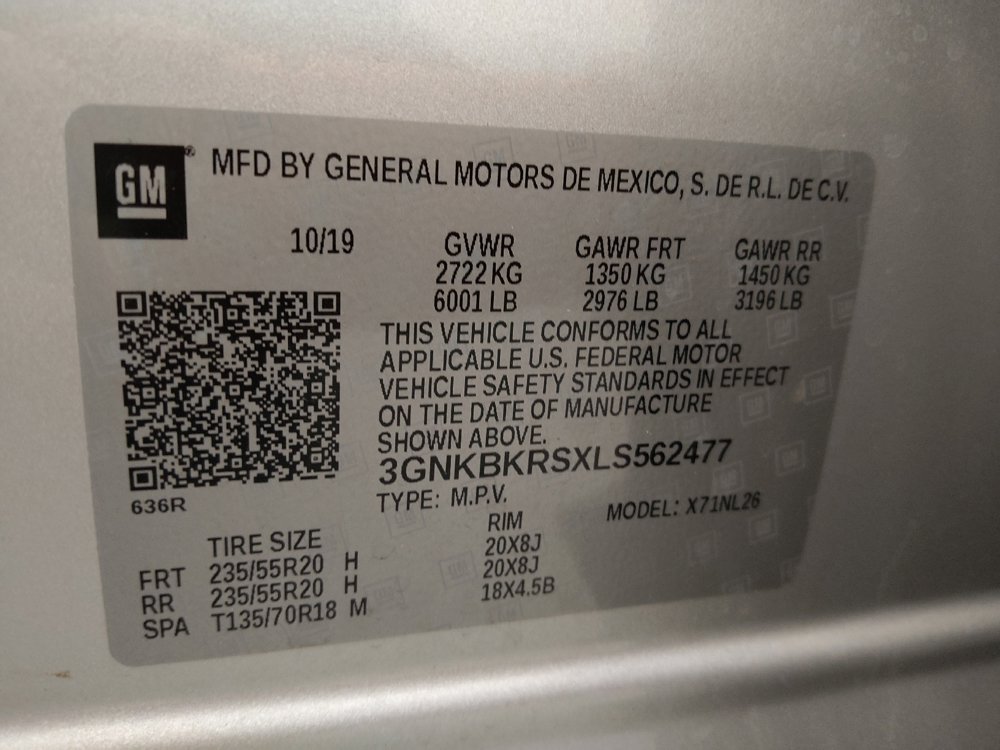 Used 2020 Chevrolet Blazer RS w/ LPO, Floor Liner Package image 33