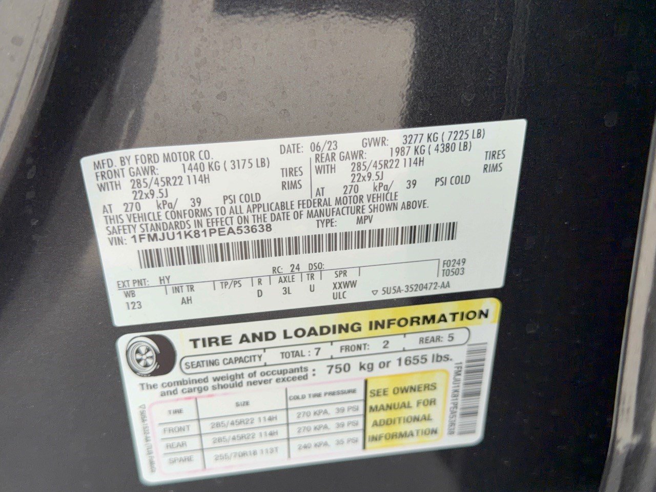 Used 2023 Ford Expedition Limited RWD image 32