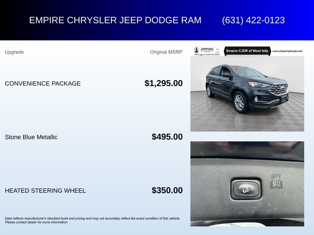 Used 2022 Ford Edge SEL w/ Convenience Package image 6