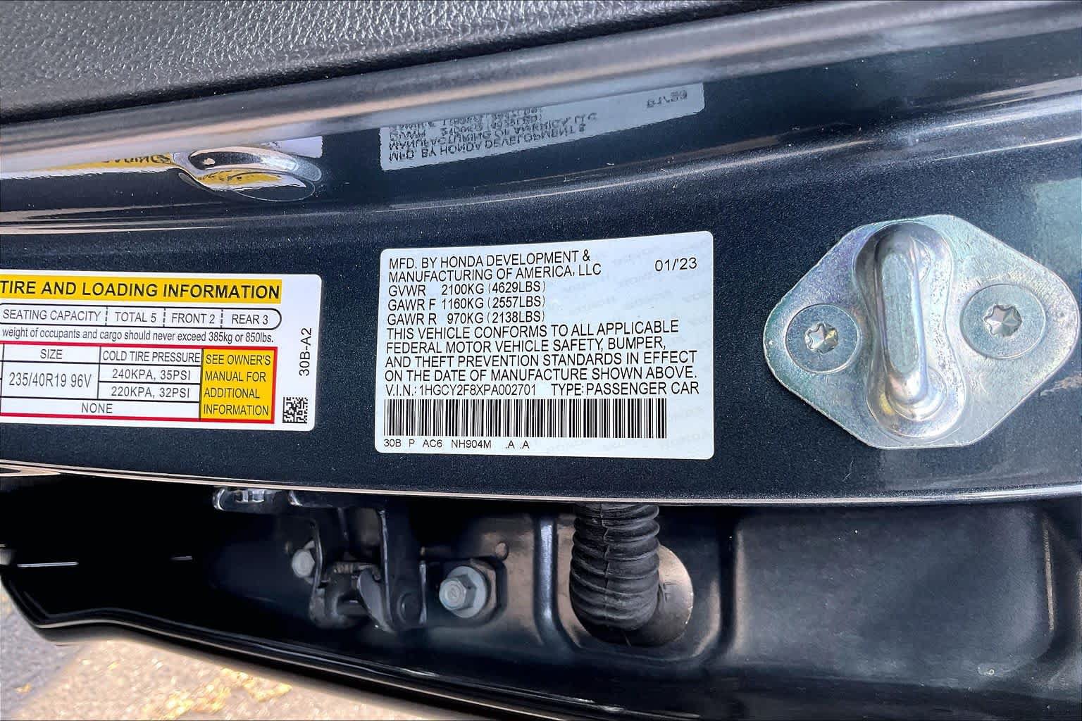 Used 2023 Honda Accord Touring image 34