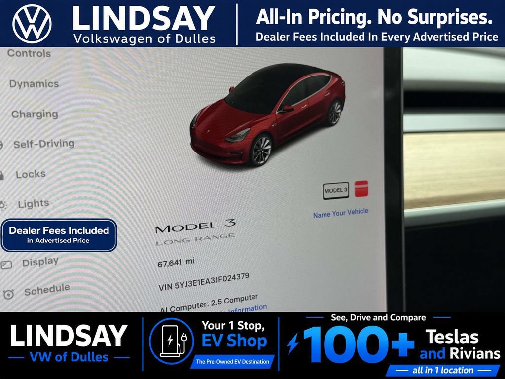 Used 2018 Tesla Model 3 Long Range RWD image 19