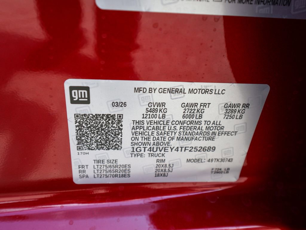 New 2026 GMC Sierra 3500 AT4 w/ AT4 Premium Plus Package image 39