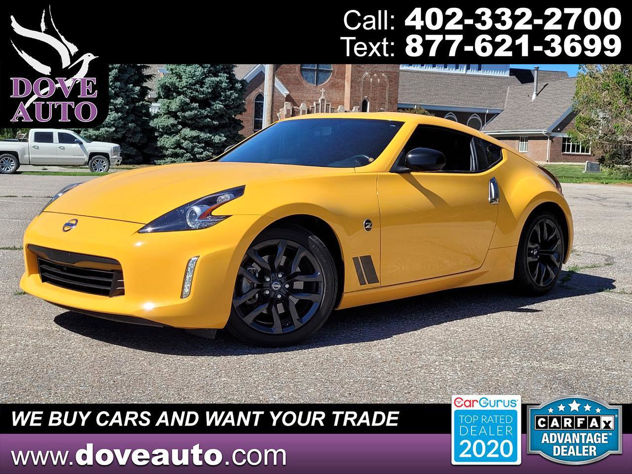 Used 2018 Nissan 370Z Coupe w/ Z34 Heritage Edition - Yellow