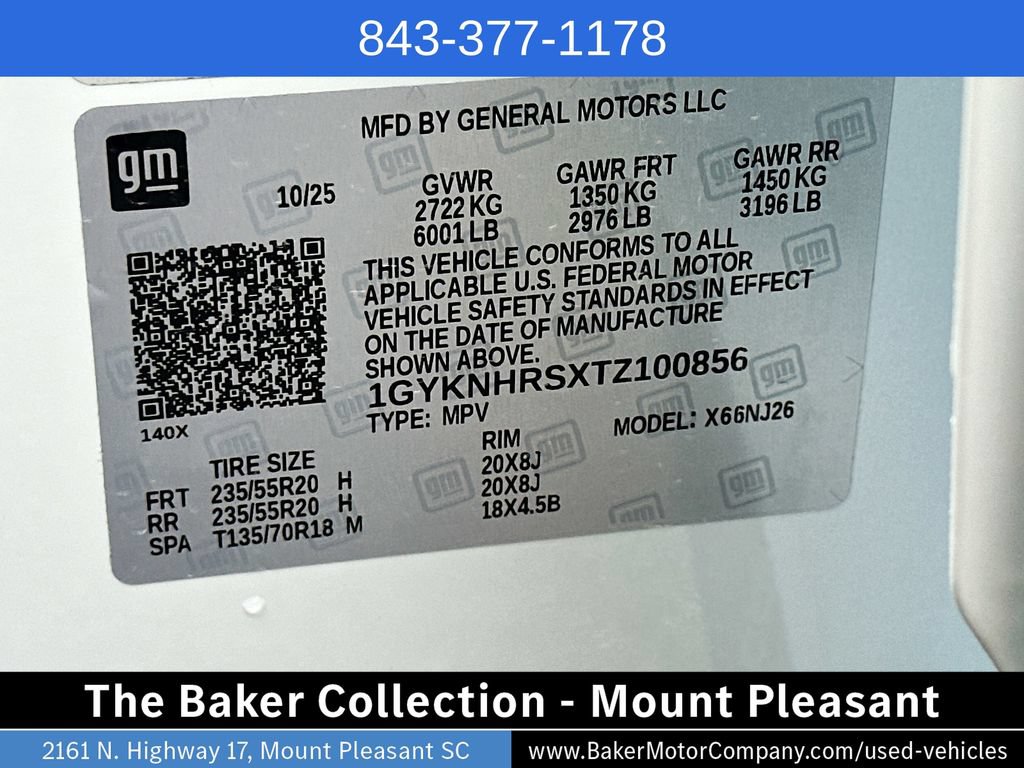 Used 2026 Cadillac XT5 Sportv w/ LPO, Onyx Lite Package AWD/4WD image 33
