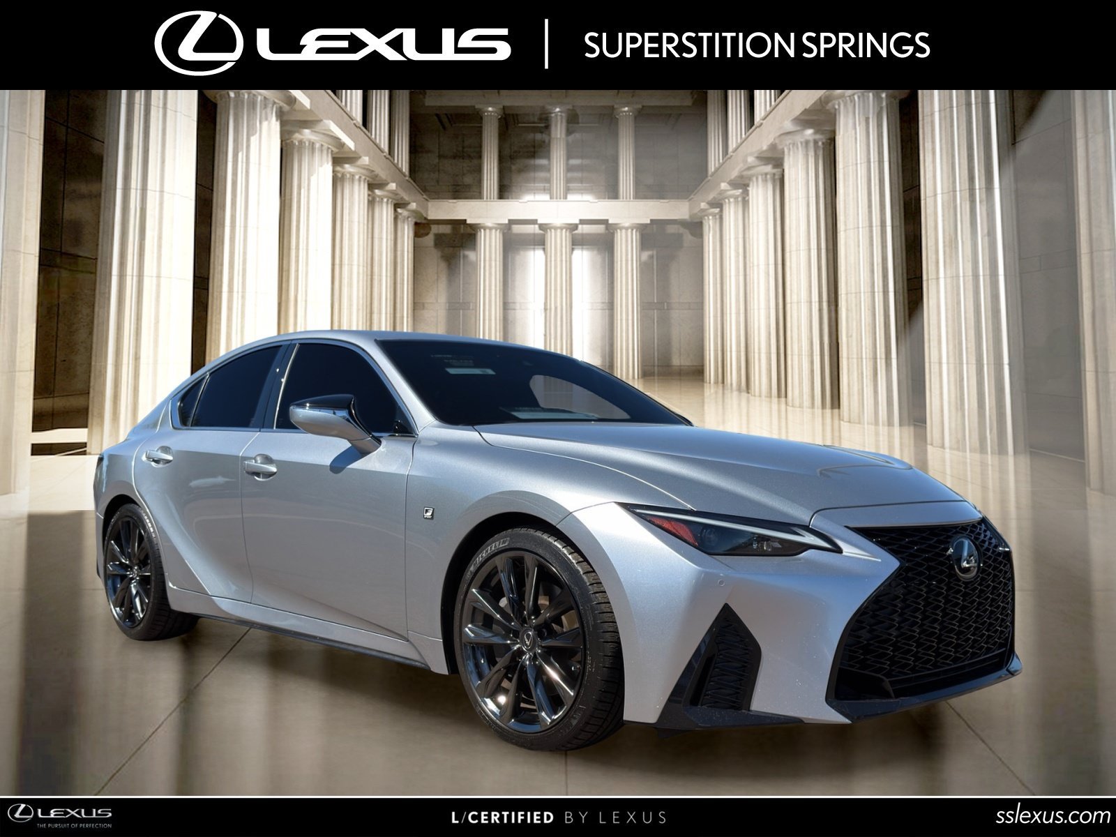 Certified 2022 Lexus IS 350 F Sport w/ Navigation Package