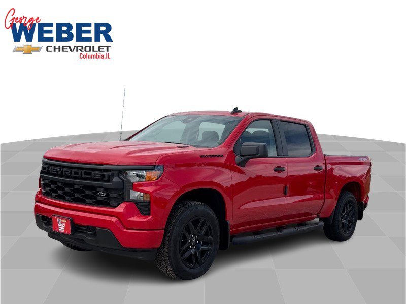 New 2026 Chevrolet Silverado 1500 Custom w/ Turbomax Blackout Package