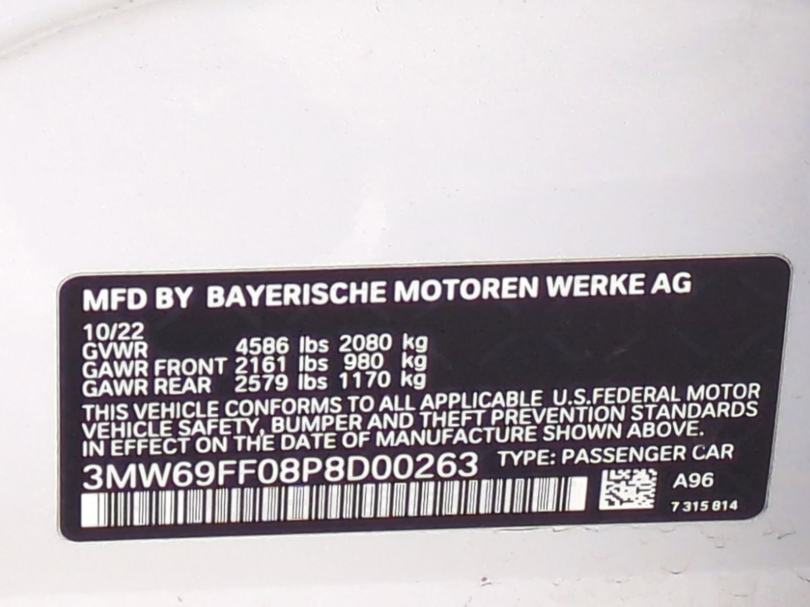 Certified 2023 BMW 330i Sedan w/ M Sport Package image 32