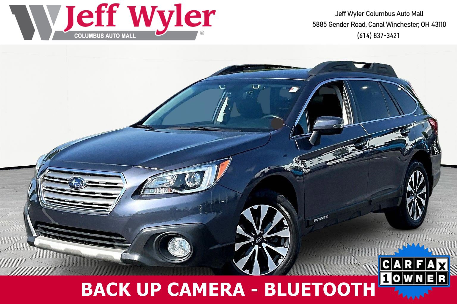Used 2017 Subaru Outback 2.5i Limited