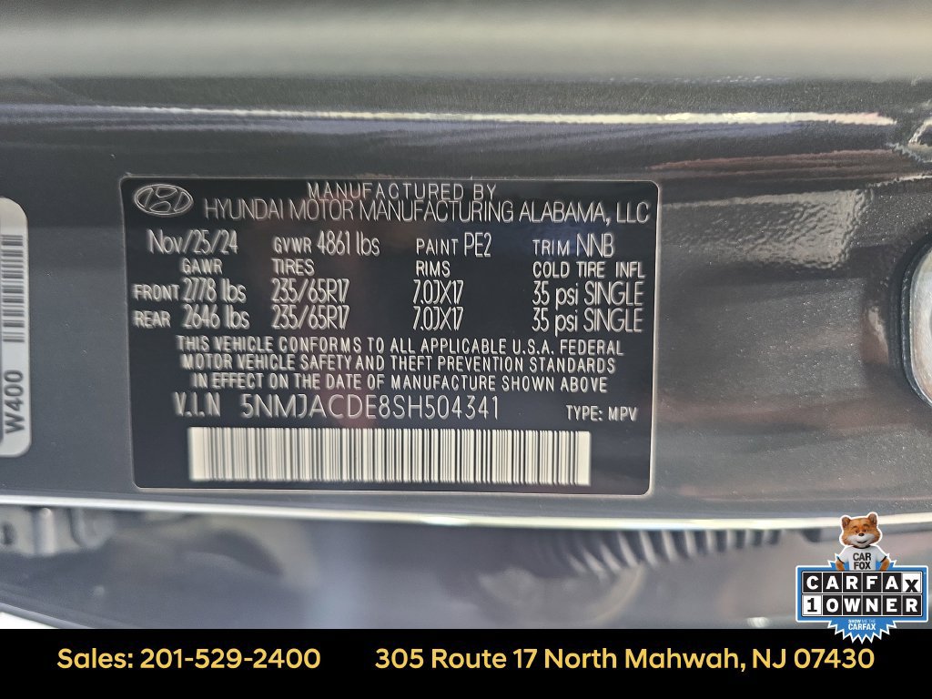 Certified 2025 Hyundai Tucson SE AWD/4WD image 29