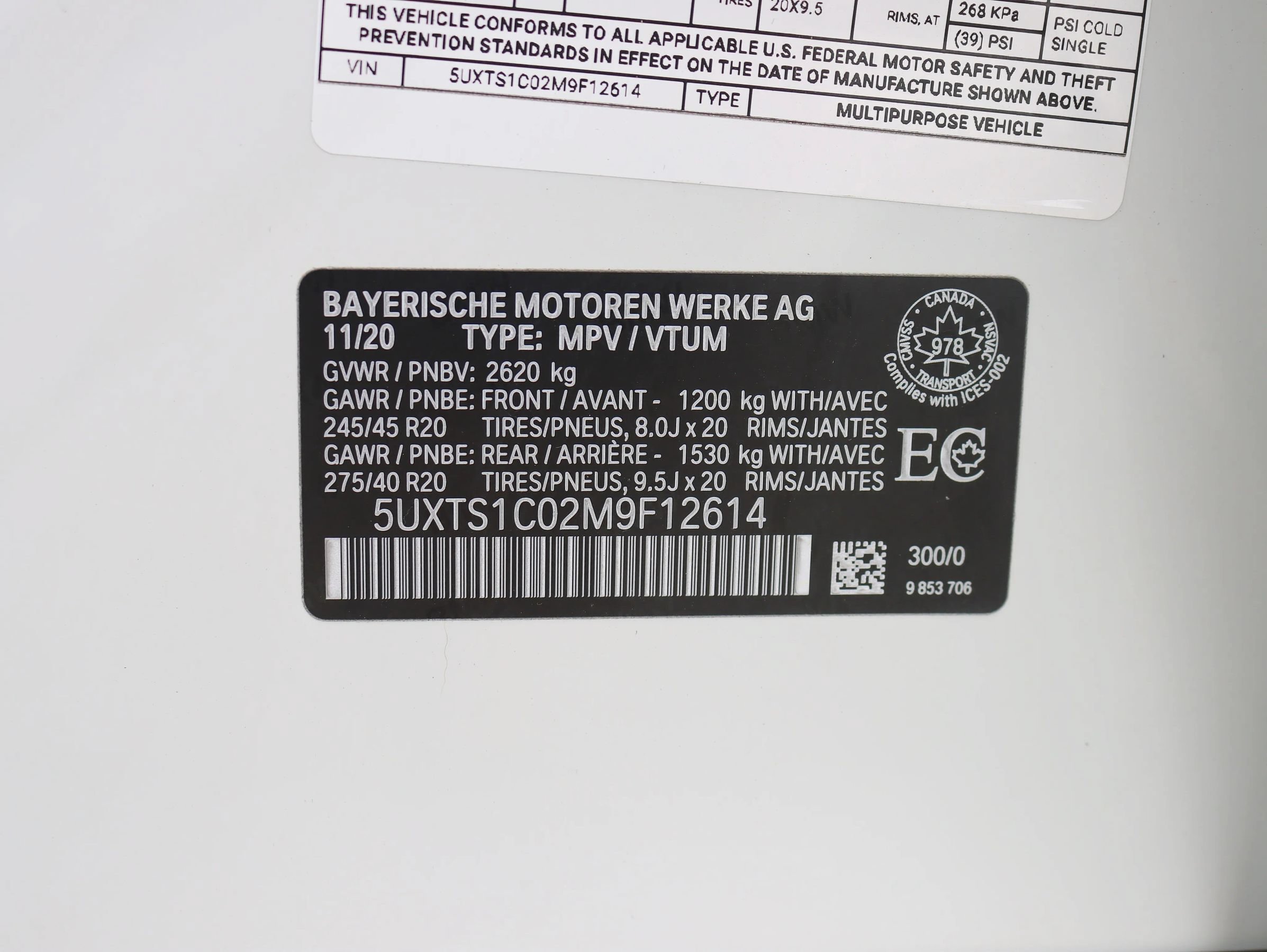 Used 2021 BMW X3 xDrive30e AWD/4WD image 46