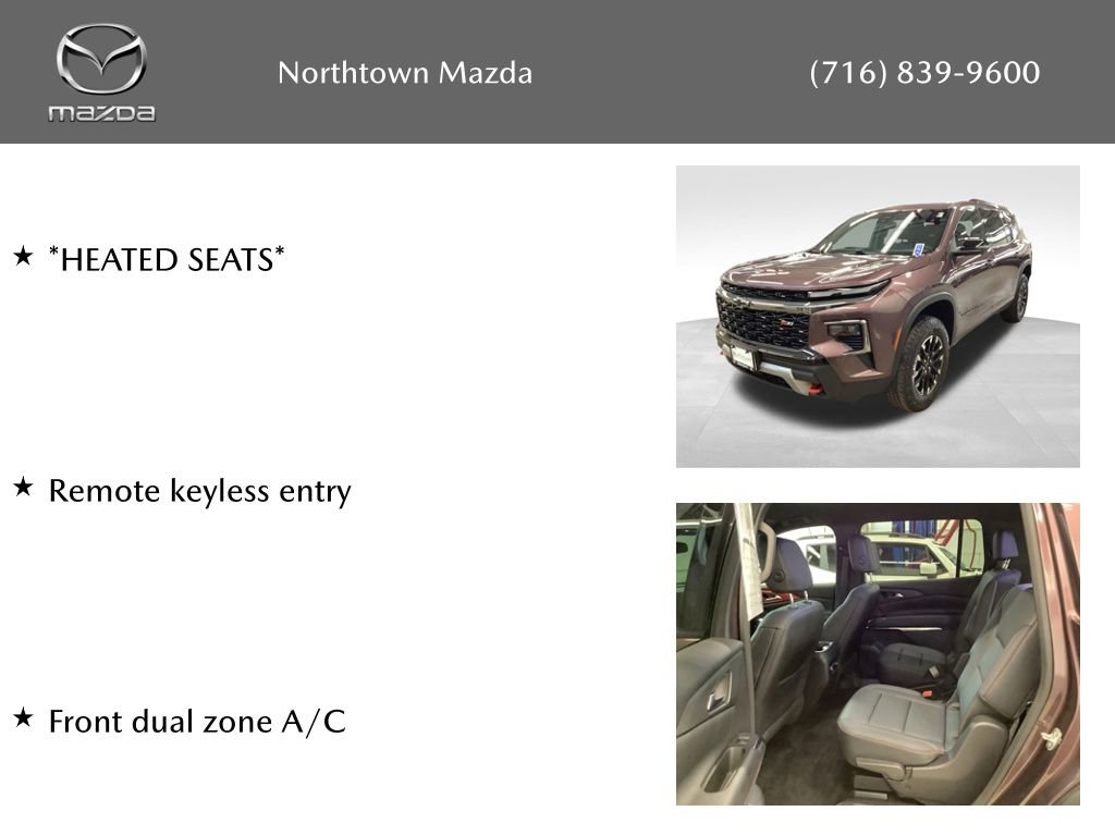 Used 2024 Chevrolet Traverse Z71 AWD/4WD image 2