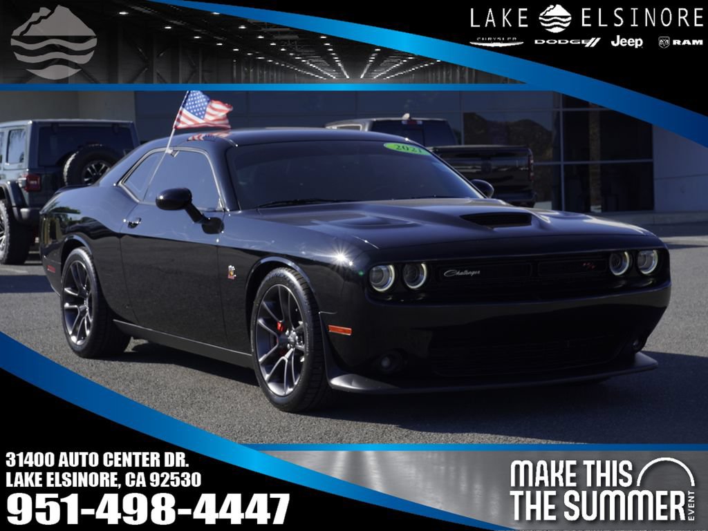 Certified 2021 Dodge Challenger R/T Scat Pack RWD 360° Tour