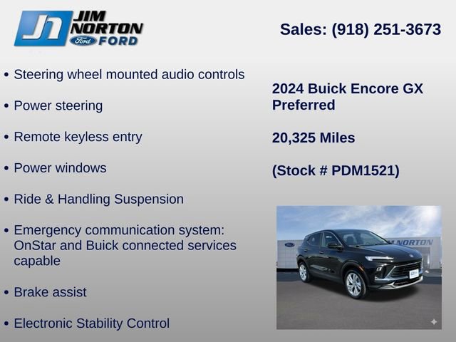 Used 2024 Buick Encore GX Preferred w/ Comfort Package image 20