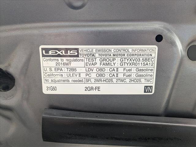 Used 2016 Lexus ES 350 w/ Luxury Package w/Wood Trim FWD image 23