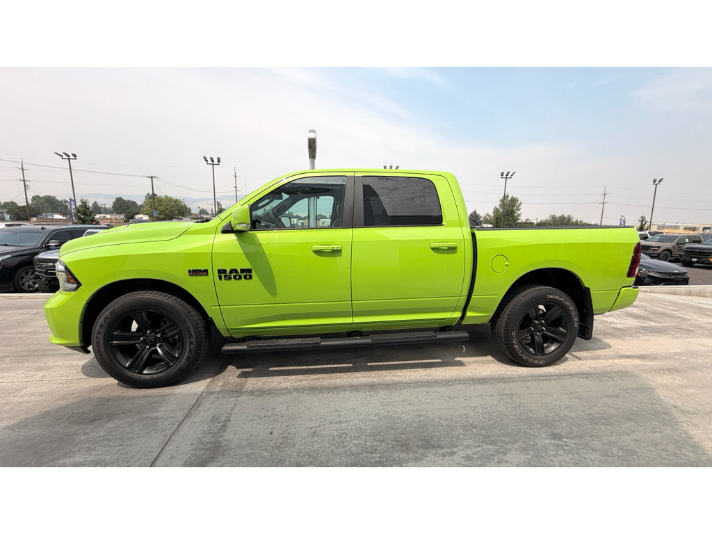 Used 2017 RAM 1500 Sport w/ Sublime Green Sport Package AWD/4WD image 4