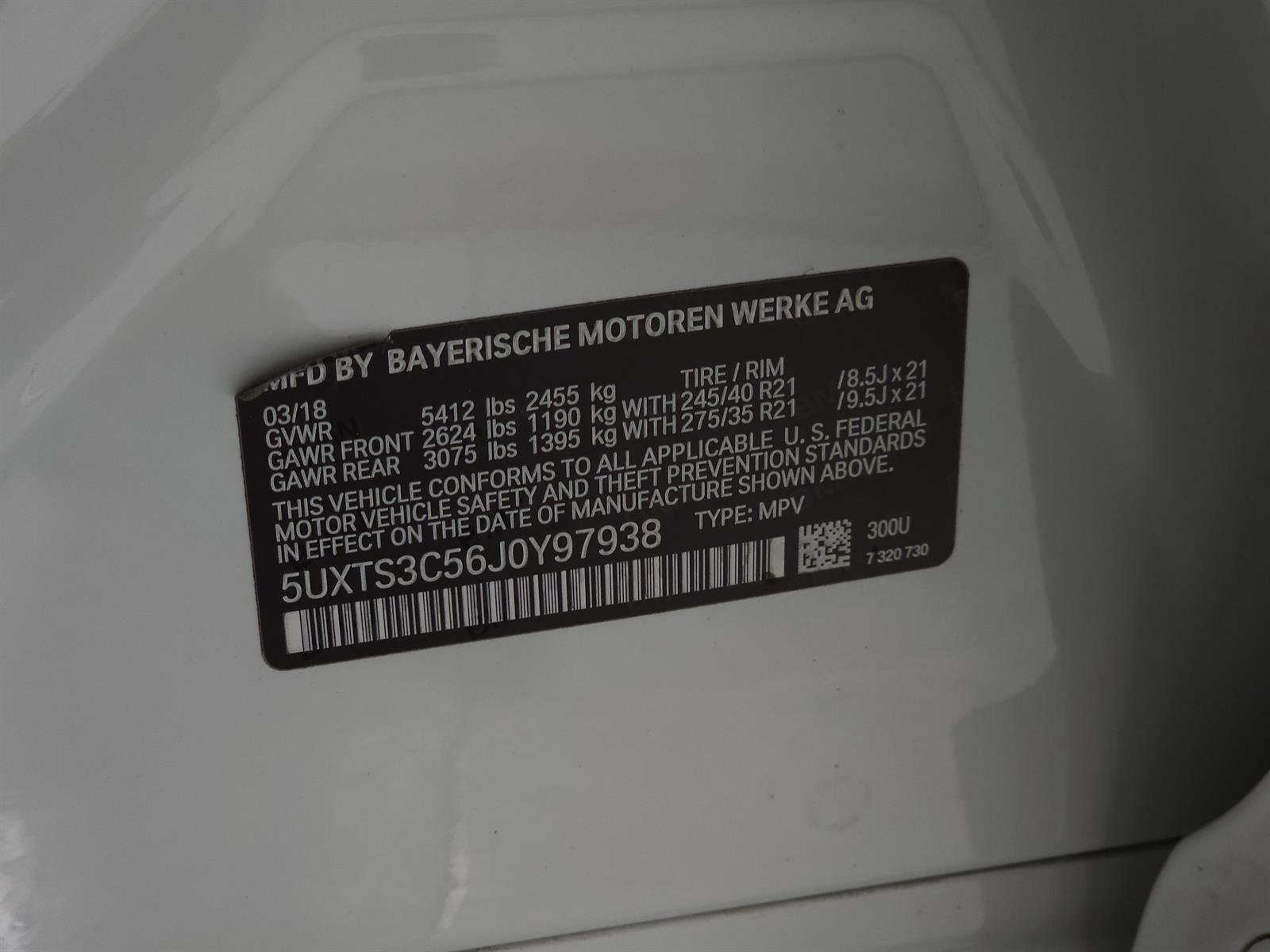 Used 2018 BMW X3 M40i image 31