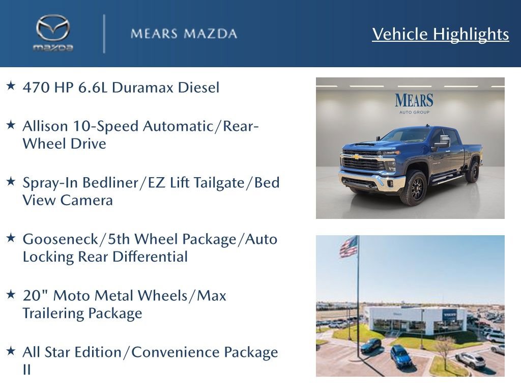 Used 2025 Chevrolet Silverado 2500 LT w/ All Star Edition RWD image 2