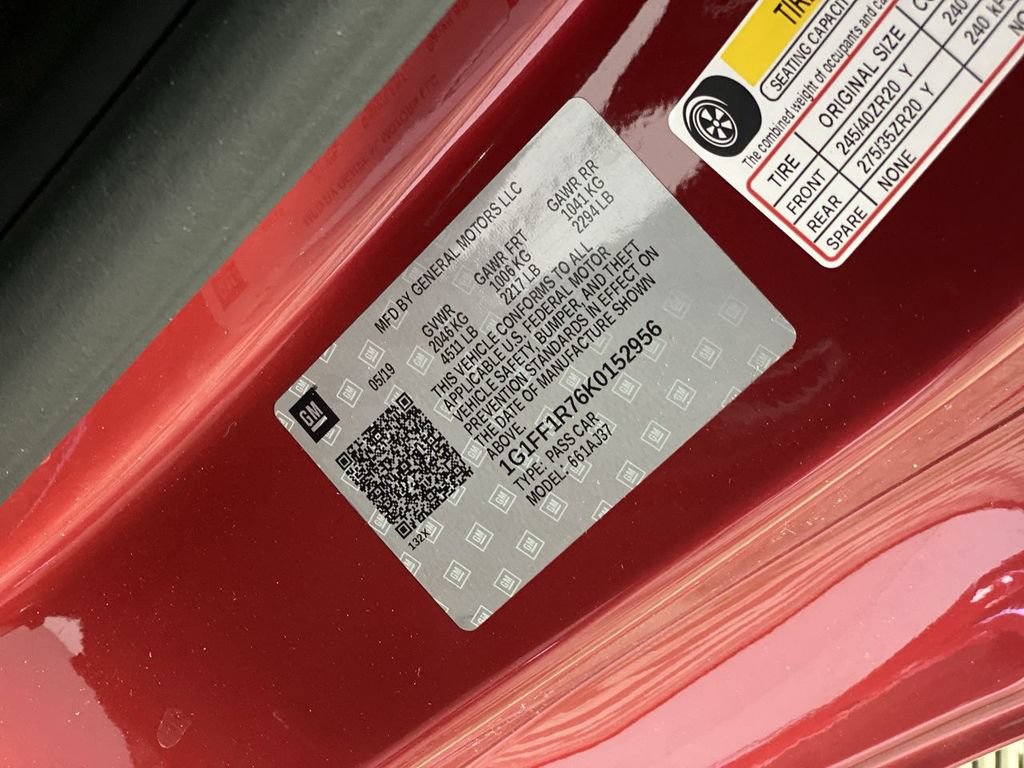 Used 2019 Chevrolet Camaro SS w/ LPO, Camaro Insignia Package RWD image 20